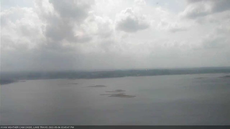 Lake Travis webcam, May 4, 2022 3:45 PM CT