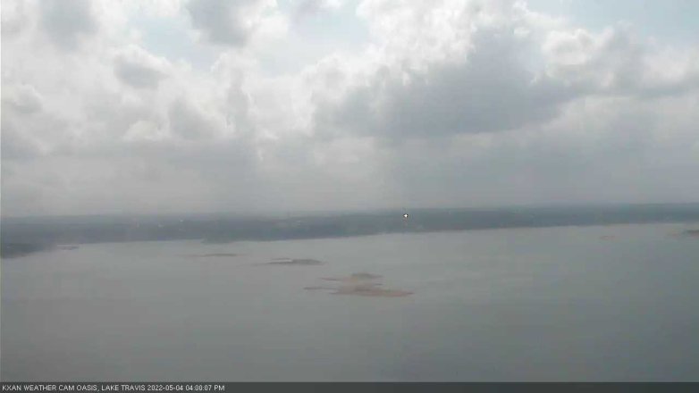 Lake Travis webcam, May 4, 2022 4:00 PM CT