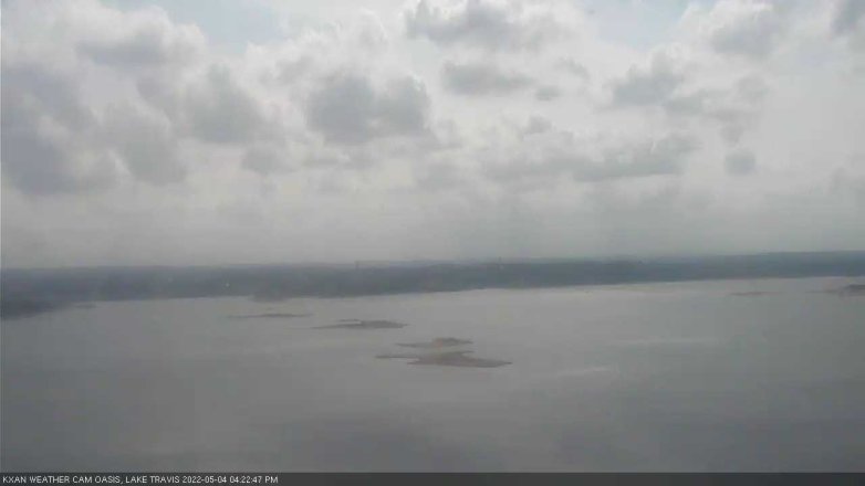 Lake Travis webcam, May 4, 2022 4:25 PM CT