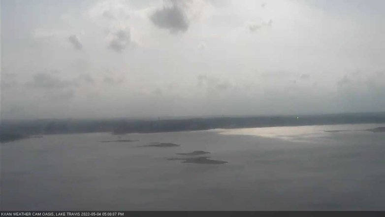 Lake Travis webcam, May 4, 2022 5:00 PM CT