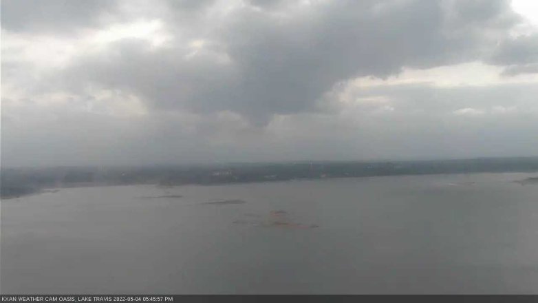 Lake Travis webcam, May 4, 2022 5:45 PM CT