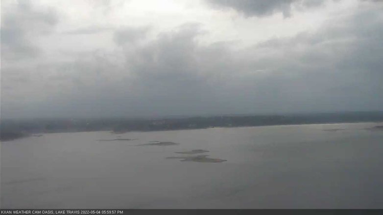 Lake Travis webcam, May 4, 2022 6:00 PM CT