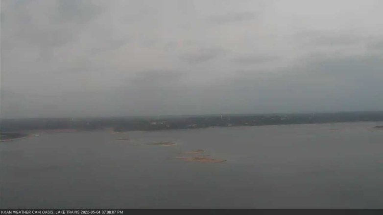 Lake Travis webcam, May 4, 2022 7:00 PM CT