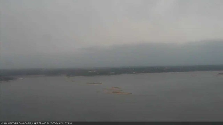 Lake Travis webcam, May 4, 2022 7:25 PM CT