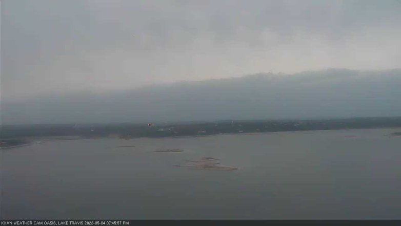 Lake Travis webcam, May 4, 2022 7:45 PM CT