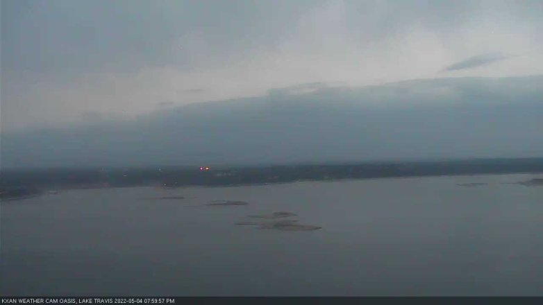 Lake Travis webcam, May 4, 2022 8:00 PM CT