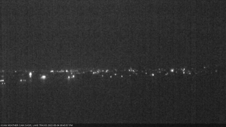 Lake Travis webcam, May 4, 2022 8:45 PM CT