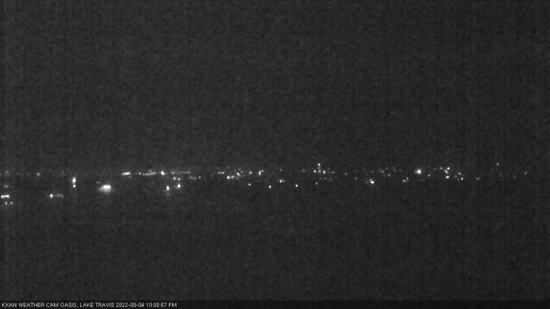 Lake Travis webcam, May 4, 2022 10:00 PM CT
