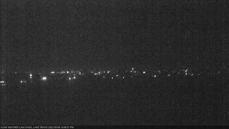 Lake Travis webcam, May 4, 2022 10:45 PM CT