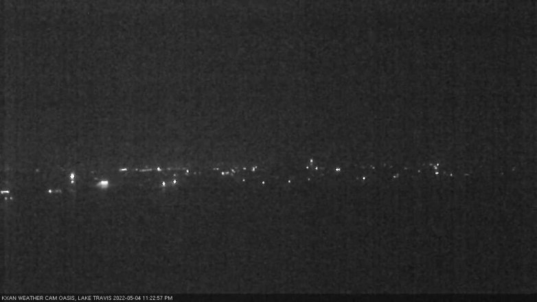 Lake Travis webcam, May 4, 2022 11:25 PM CT