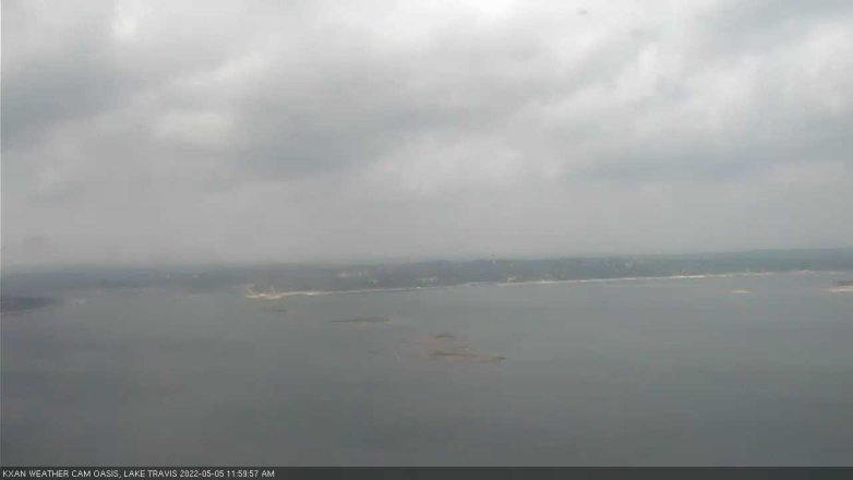 Lake Travis webcam, May 5, 2022 12:00 PM CT