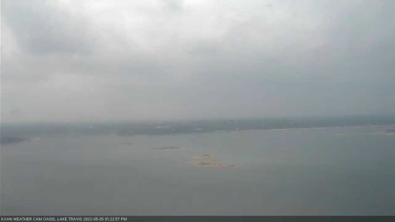 Lake Travis webcam, May 5, 2022 1:25 PM CT