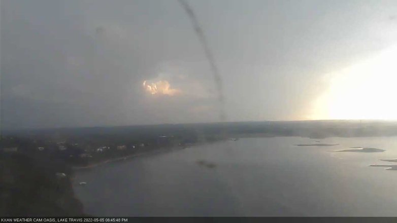 Lake Travis webcam, May 5, 2022 6:45 PM CT