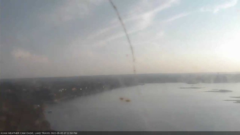 Lake Travis webcam, May 5, 2022 7:25 PM CT