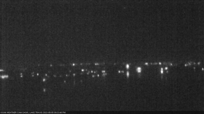 Lake Travis webcam, May 5, 2022 9:25 PM CT