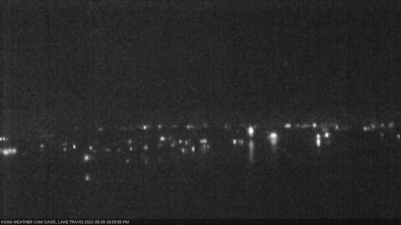 Lake Travis webcam, May 5, 2022 10:00 PM CT