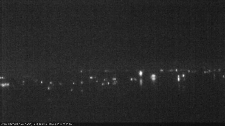 Lake Travis webcam, May 5, 2022 11:00 PM CT