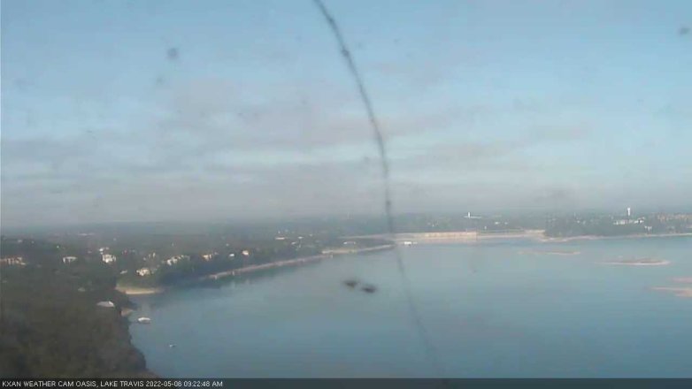 Lake Travis webcam, May 6, 2022 9:25 AM CT