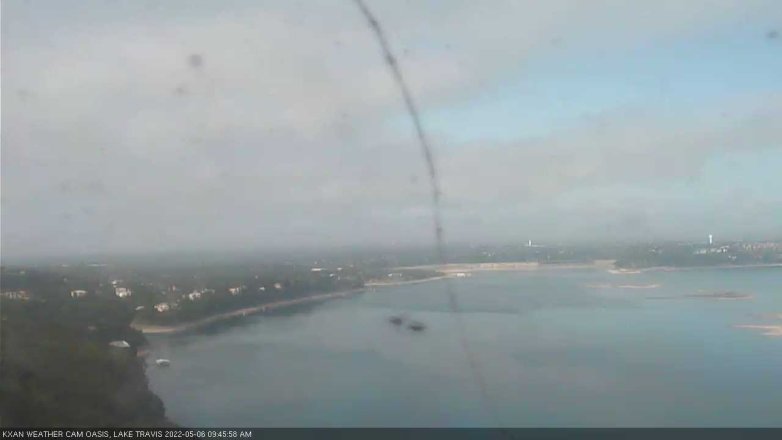 Lake Travis webcam, May 6, 2022 9:45 AM CT
