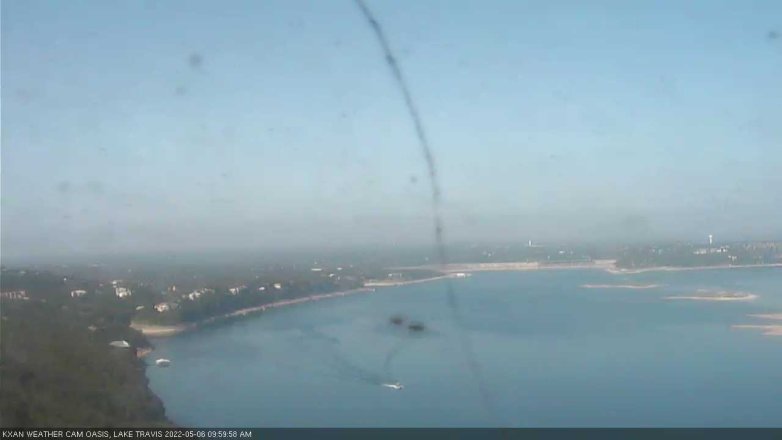 Lake Travis webcam, May 6, 2022 10:00 AM CT