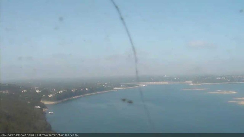 Lake Travis webcam, May 6, 2022 10:25 AM CT