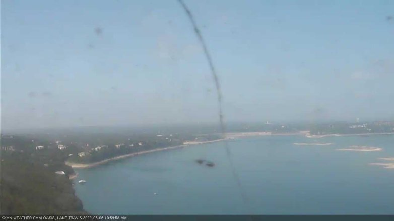Lake Travis webcam, May 6, 2022 11:00 AM CT
