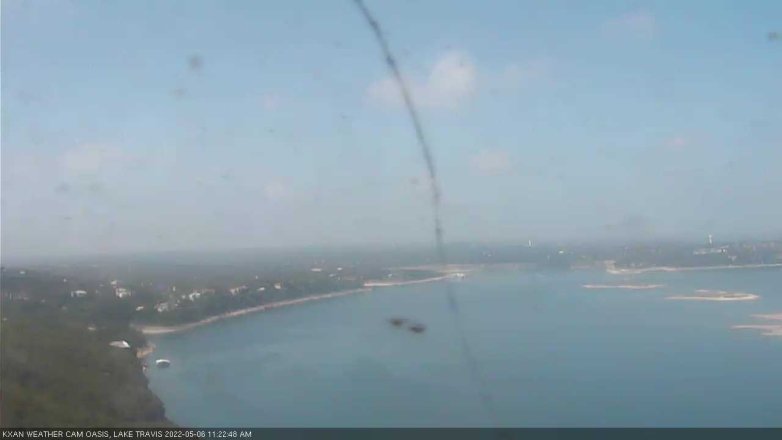 Lake Travis webcam, May 6, 2022 11:25 AM CT