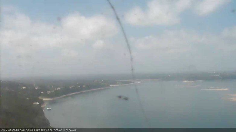 Lake Travis webcam, May 6, 2022 12:00 PM CT