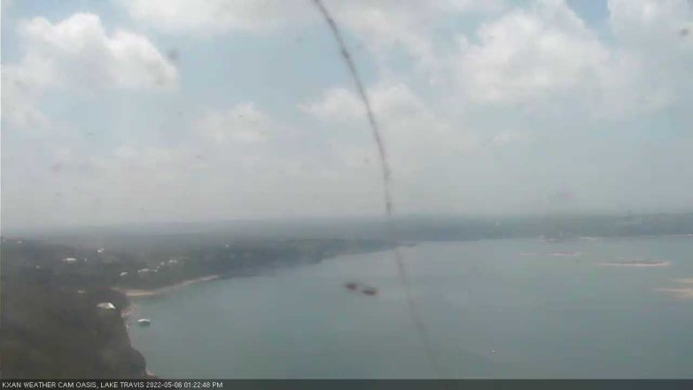 Lake Travis webcam, May 6, 2022 1:25 PM CT