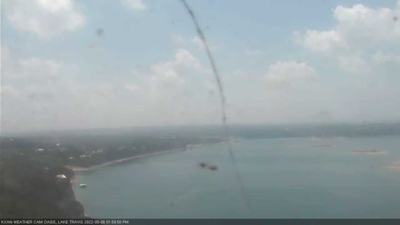 Lake Travis webcam, May 6, 2022 2:00 PM CT