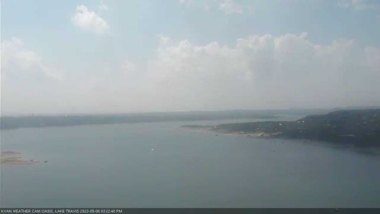 Lake Travis webcam, May 6, 2022 3:25 PM CT