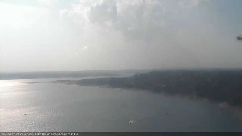 Lake Travis webcam, May 6, 2022 5:25 PM CT