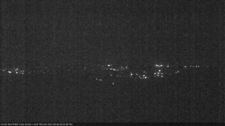 Lake Travis webcam, May 6, 2022 9:25 PM CT