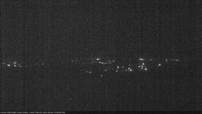 Lake Travis webcam, May 6, 2022 10:00 PM CT