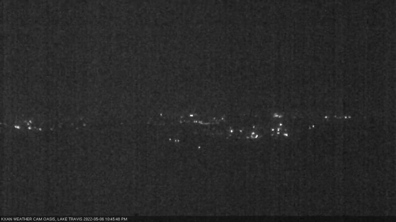 Lake Travis webcam, May 6, 2022 10:45 PM CT