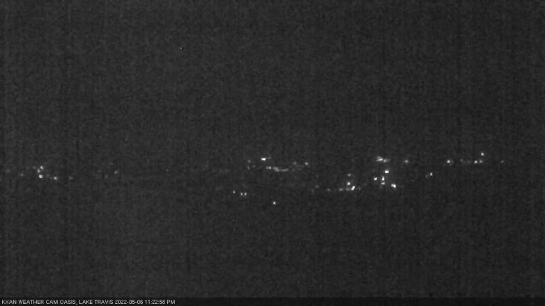 Lake Travis webcam, May 6, 2022 11:25 PM CT