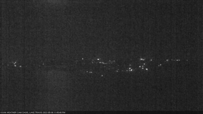 Lake Travis webcam, May 6, 2022 11:45 PM CT