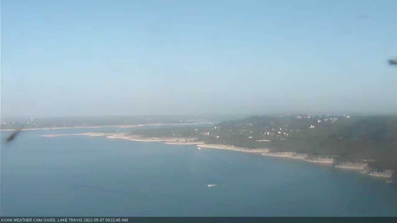 Lake Travis webcam, May 7, 2022 9:25 AM CT
