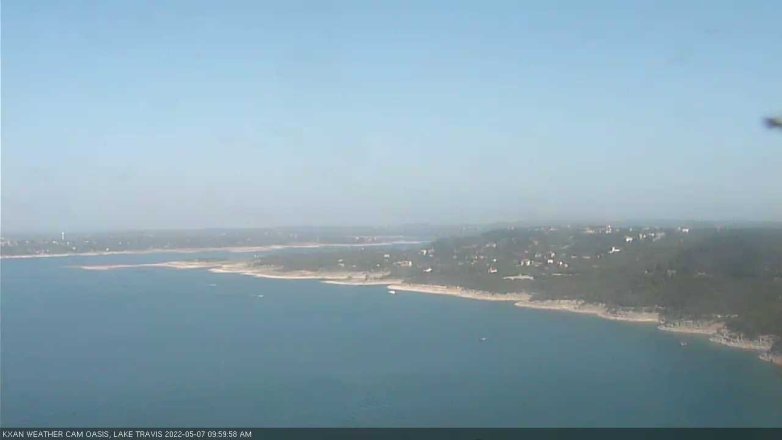 Lake Travis webcam, May 7, 2022 10:00 AM CT