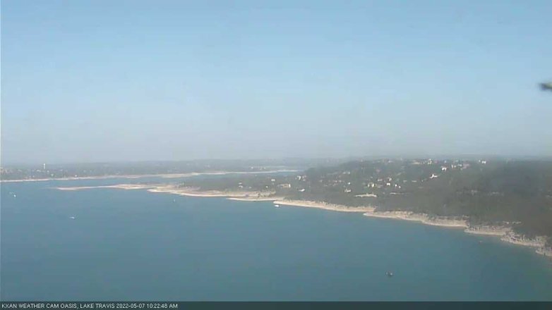 Lake Travis webcam, May 7, 2022 10:25 AM CT