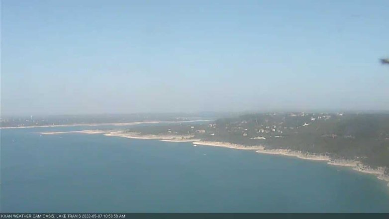 Lake Travis webcam, May 7, 2022 11:00 AM CT
