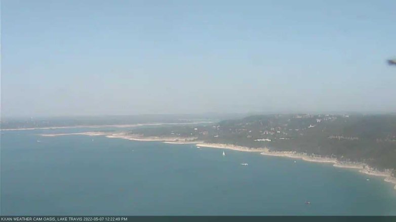 Lake Travis webcam, May 7, 2022 12:25 PM CT