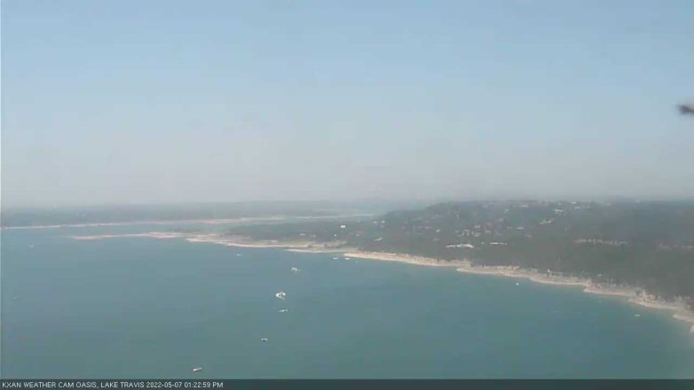 Lake Travis webcam, May 7, 2022 1:25 PM CT
