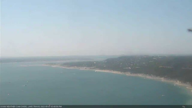 Lake Travis webcam, May 7, 2022 2:45 PM CT