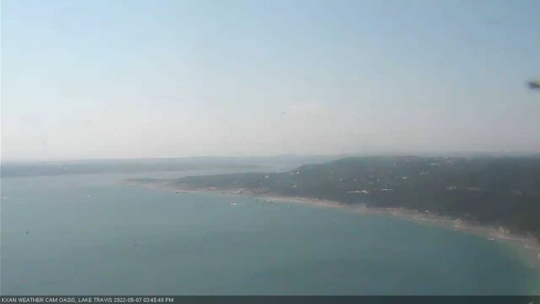 Lake Travis webcam, May 7, 2022 3:45 PM CT