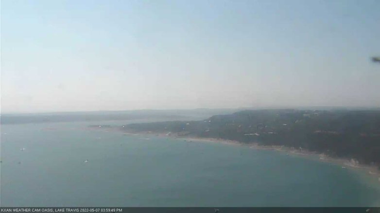 Lake Travis webcam, May 7, 2022 4:00 PM CT
