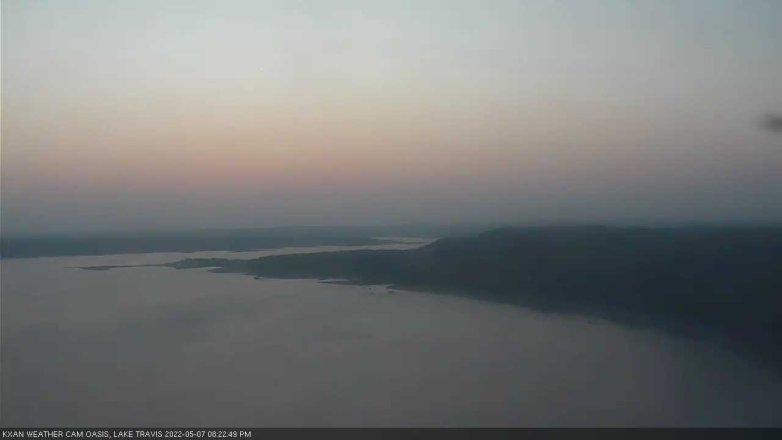 Lake Travis webcam, May 7, 2022 8:25 PM CT