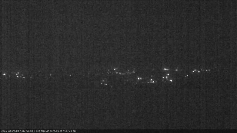 Lake Travis webcam, May 7, 2022 9:25 PM CT