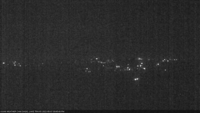 Lake Travis webcam, May 7, 2022 9:45 PM CT