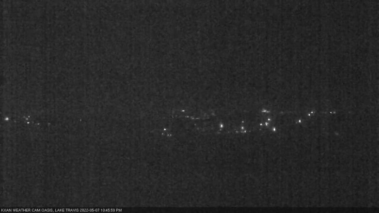 Lake Travis webcam, May 7, 2022 10:45 PM CT